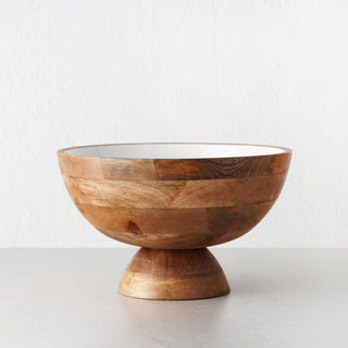 PALERMO PEDESTAL BOWL  |  25X35CM  |  LARGE