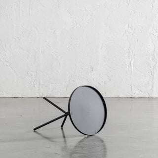 PALOMA OTKA ROUND SIDE TABLE  | ANTHRACITE  |  CLOSE UP