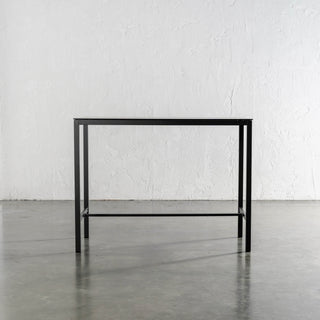 PALOMA CERAMICA INDOOR/OUTDOOR 140CM BAR TABLE + 4 ROPE BAR STOOLS BUNDLE