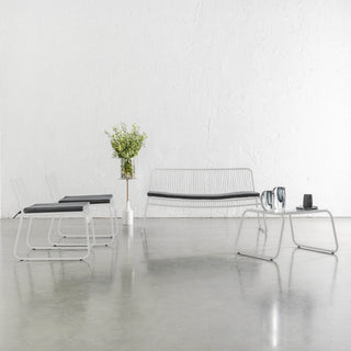 PALOMA JEDEAUX 4 PIECE LOUNGE BUNDLE | GHOST WHITE