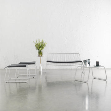PALOMA JEDEAUX 4 PIECE LOUNGE BUNDLE | GHOST WHITE