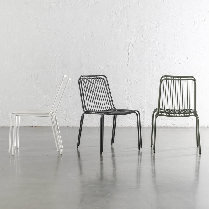 PALOMA JEDEAUX DINING CHAIR  |  COLLECTION  |  STACKABLE 