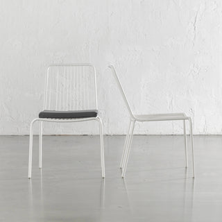 PALOMA JEDEAUX DINING CHAIR  |  GHOST WHITE  |  BUNDLE OF 4