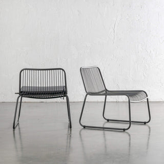 PALOMA JEDEAUX CHAIRS |  ANTHRACITE BLACK