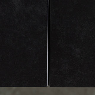 PALOMA MODERNA X LEG OUTDOOR GLASS EXTENSION DINING TABLE  |  ANTHRACITE ALUMINIUM  |  CLOSE UP AT MIDDLE JOIN