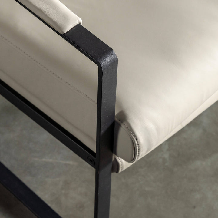 PAMINA VEGAN LEATHER ARMCHAIR  |  STONEYGROUND