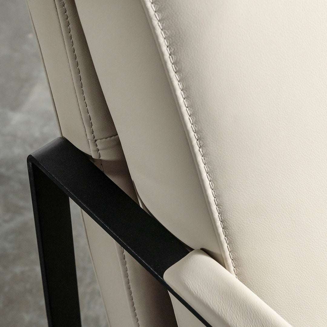 PAMINA VEGAN LEATHER ARMCHAIR  |  STONEYGROUND