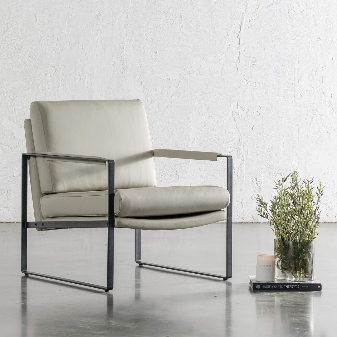 PAMINA VEGAN LEATHER ARMCHAIR  |  STONEYGROUND