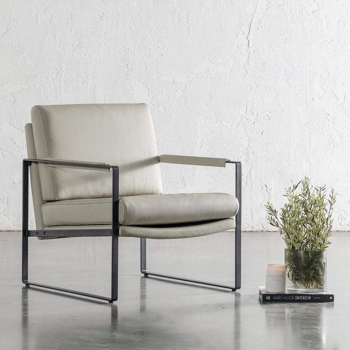 PAMINA VEGAN LEATHER ARMCHAIR  |  STONEYGROUND