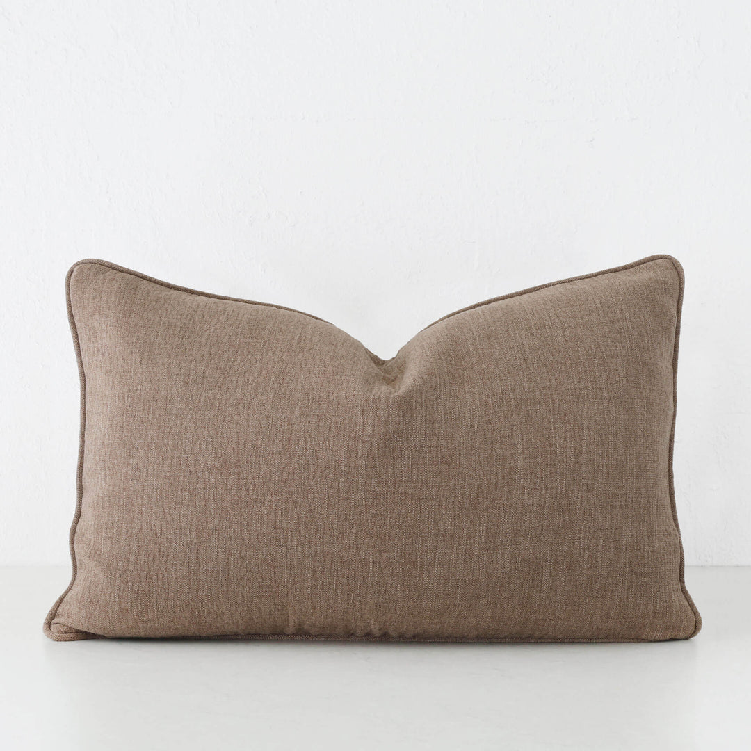 PANTANO LINEN WEAVE CUSHION  |  COCOA DUST  |  40X60 | 50X50 | 60X60