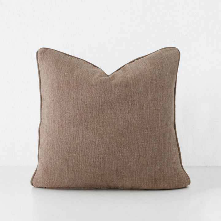 PANTANO LINEN WEAVE CUSHION  |  COCOA DUST  |  40X60 | 50X50 | 60X60