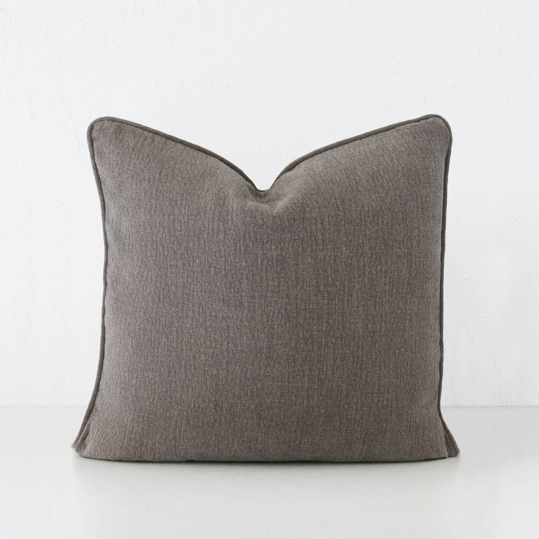 PANTANO LINEN WEAVE CUSHION  |  SMOKE HAZE  |  40X60 | 50X50 | 60X60