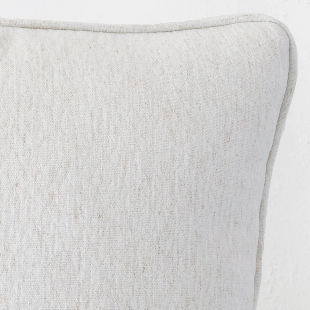 PANTANO LINEN WEAVE CUSHION  |  BONE MIST  |  40X60 | 50X50 | 60X60
