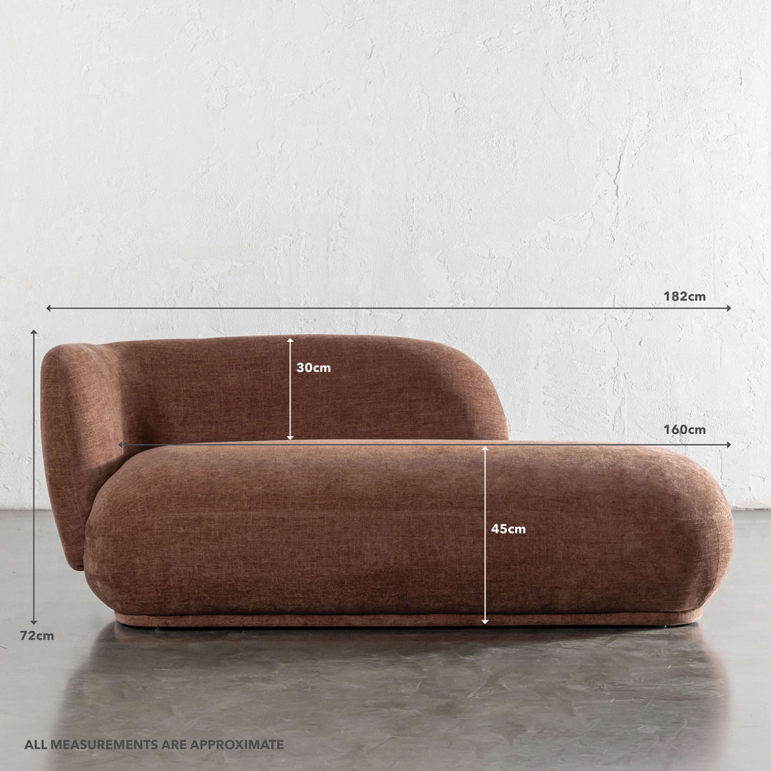 PAULARO DAYBED  |  CLOVE DUST | MEASUREMENTS