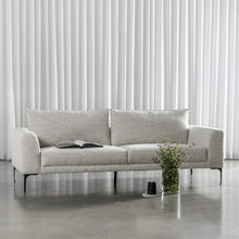 PILOTI 3 SEATER SOFA  |  ASHEN MIST BOUCLE