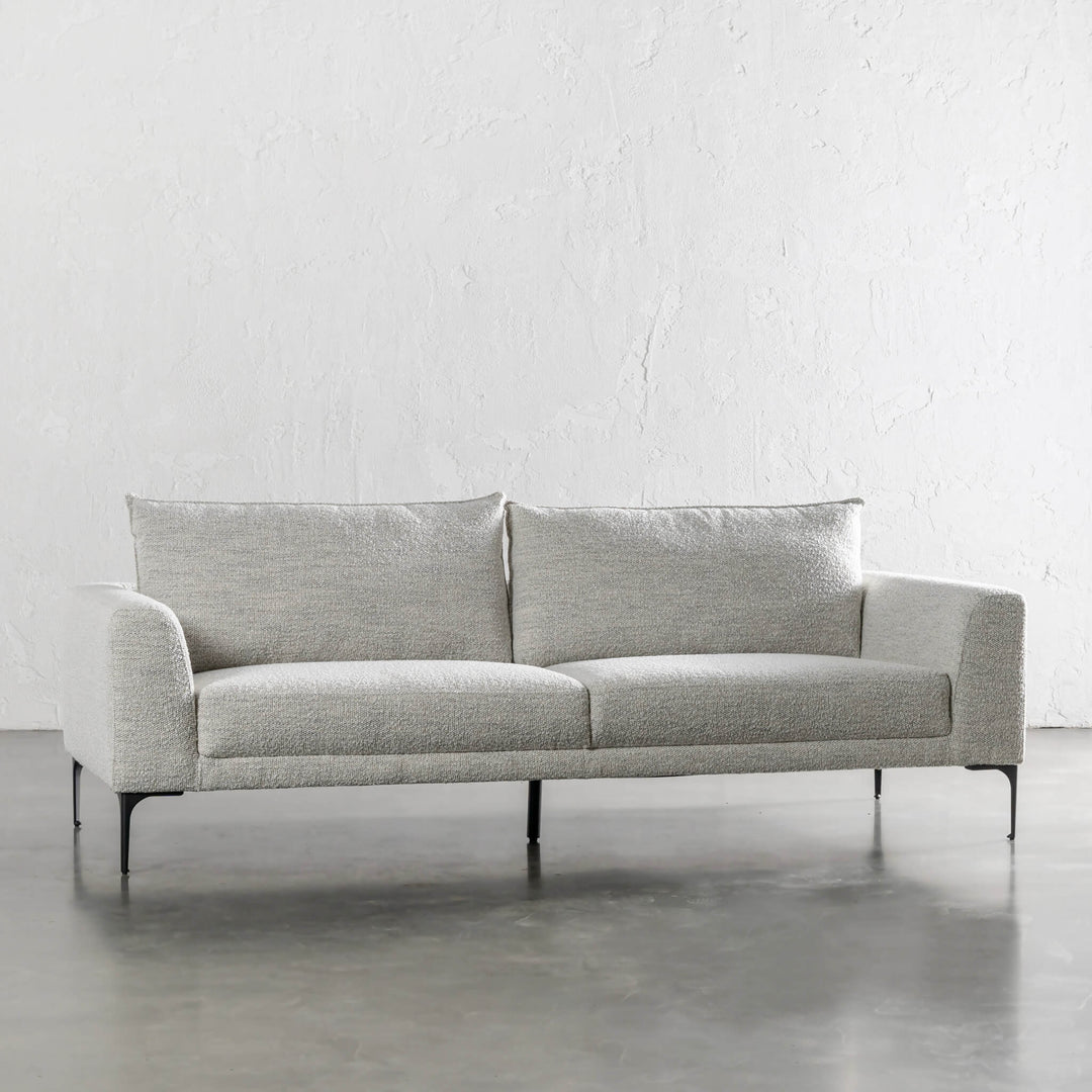 PILOTI 3 SEATER SOFA  |  ASHEN MIST BOUCLE