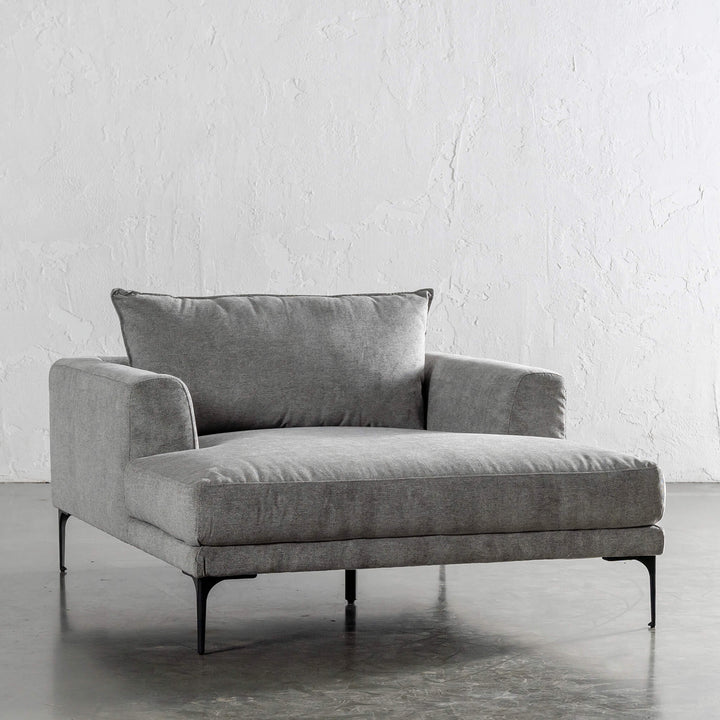 PILOTI CHAISE LOUNGE CHAIR  |  GREYTHORN SHADOW