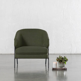 PILOTI ESSEN ARMCHAIR | CYPRESS VINE GREEN