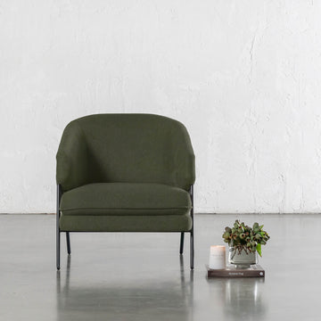 PILOTI ESSEN ARMCHAIR | CYPRESS VINE GREEN