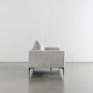 PILOTI 3 SEATER SOFA SIDE VIEW  |  FLAGSTONE ASH
