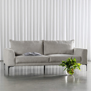 PILOTI 3 SEATER SOFA  |  FLAGSTONE ASH