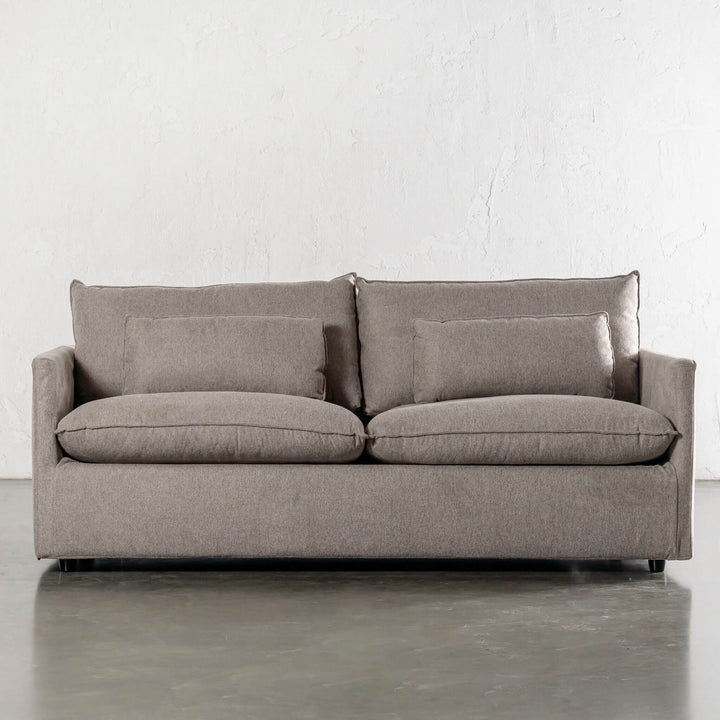 PILOTI BREMAN SLIP COVER SOFA BED  |  3.5 SEATER  |  BEDARRA SAND