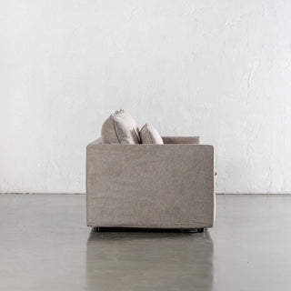 PILOTI BREMAN SLIP COVER SOFA BED  |  3.5 SEATER  |  BEDARRA SAND