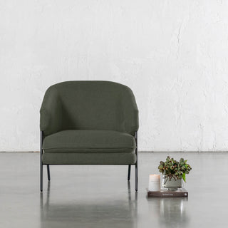 PILOTI ESSEN ARMCHAIR | CYPRESS VINE GREEN