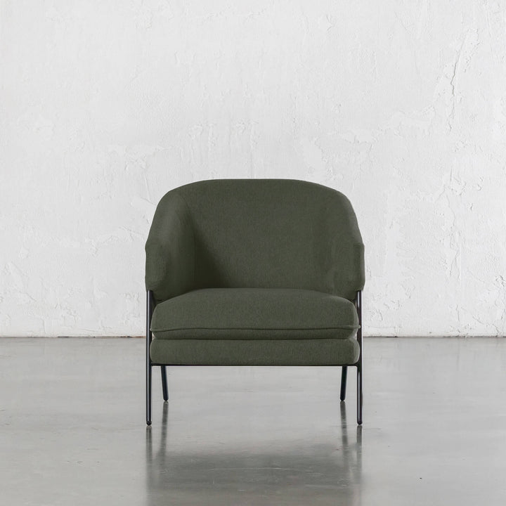 PILOTI ESSEN ARMCHAIR | CYPRESS VINE GREEN