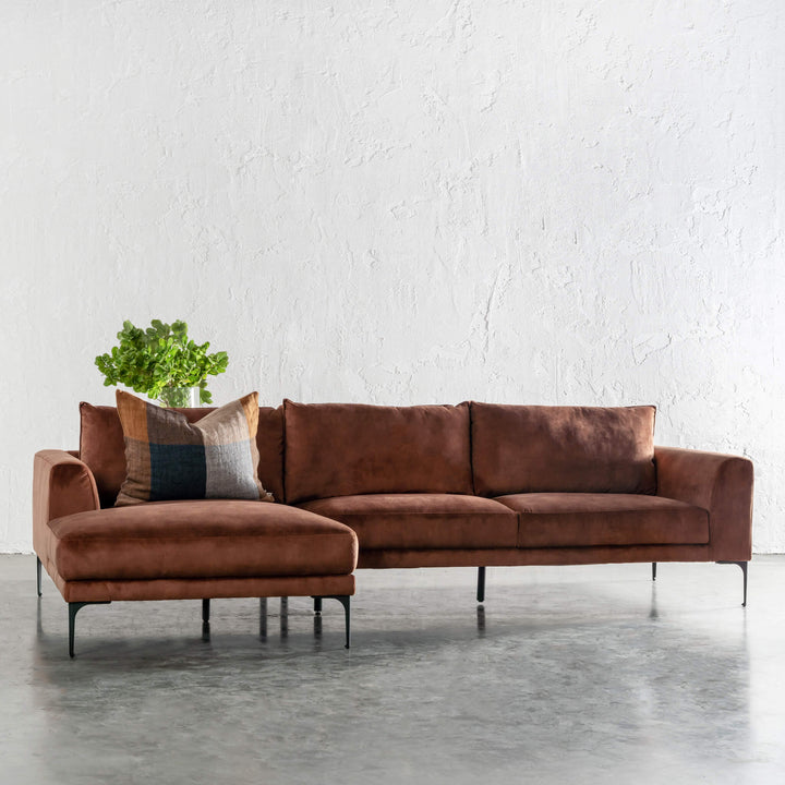 PILOTI MODULAR LOUNGE SOFA   |  TERRA RUST