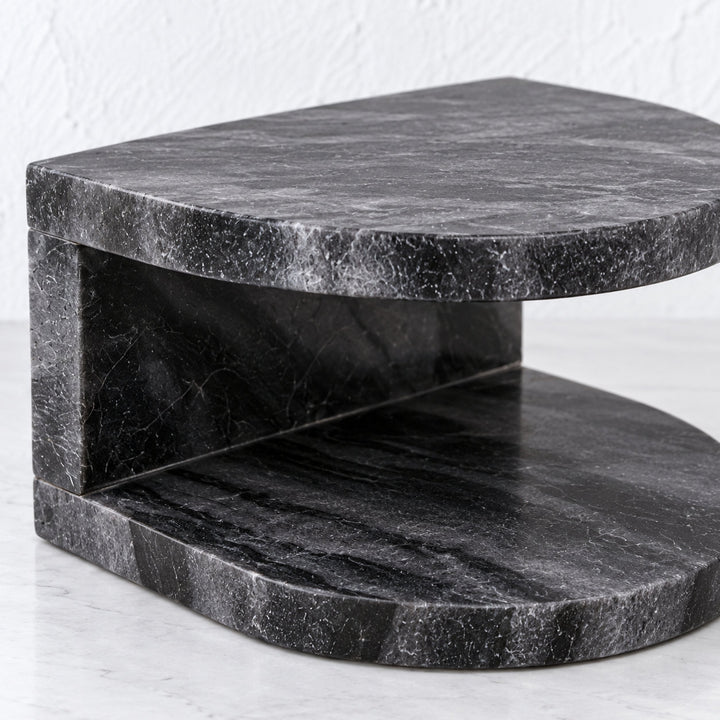 PISANI ARCH NAPKIN HOLDER  |  GREY MARBLE