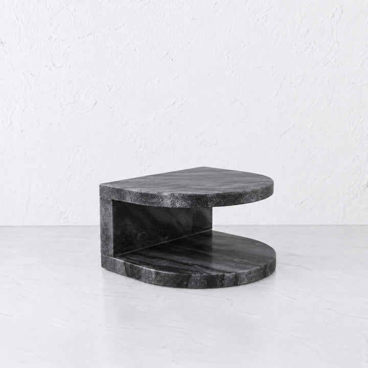 PISANI ARCH NAPKIN HOLDER  |  GREY MARBLE