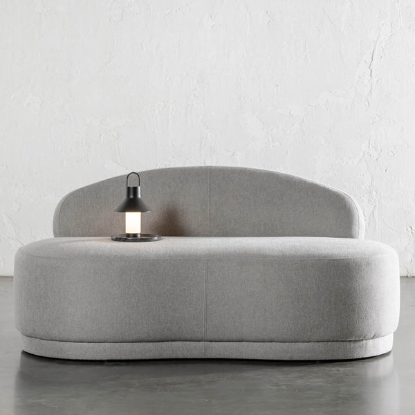 Pontoux Curved Daybed  |  Flooded Gum Wisp