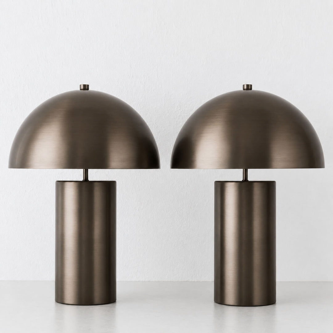 PORTO MONIZ TABLE LAMP BUNDLE X2  |  50CM  |  DARK BRASS