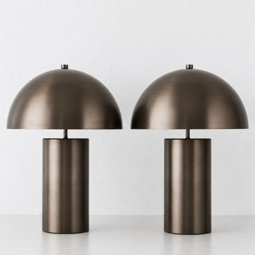 PORTO MONIZ TABLE LAMP BUNDLE X2  |  50CM  |  DARK BRASS