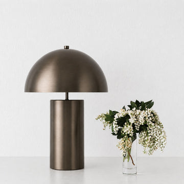 PORTO MONIZ TABLE LAMP  |  50CM  |  DARK BRASS
