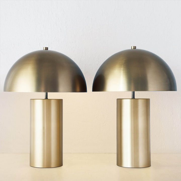 PORTO MONIZ TABLE LAMP BUNDLE X2  |  50CM  |  ANTIQUE BRASS