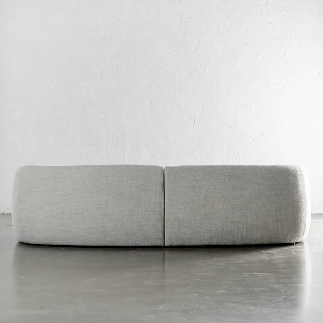 PRE ORDER  |  PURBECK CURVED SOFA  |  AMMONITE SILVER