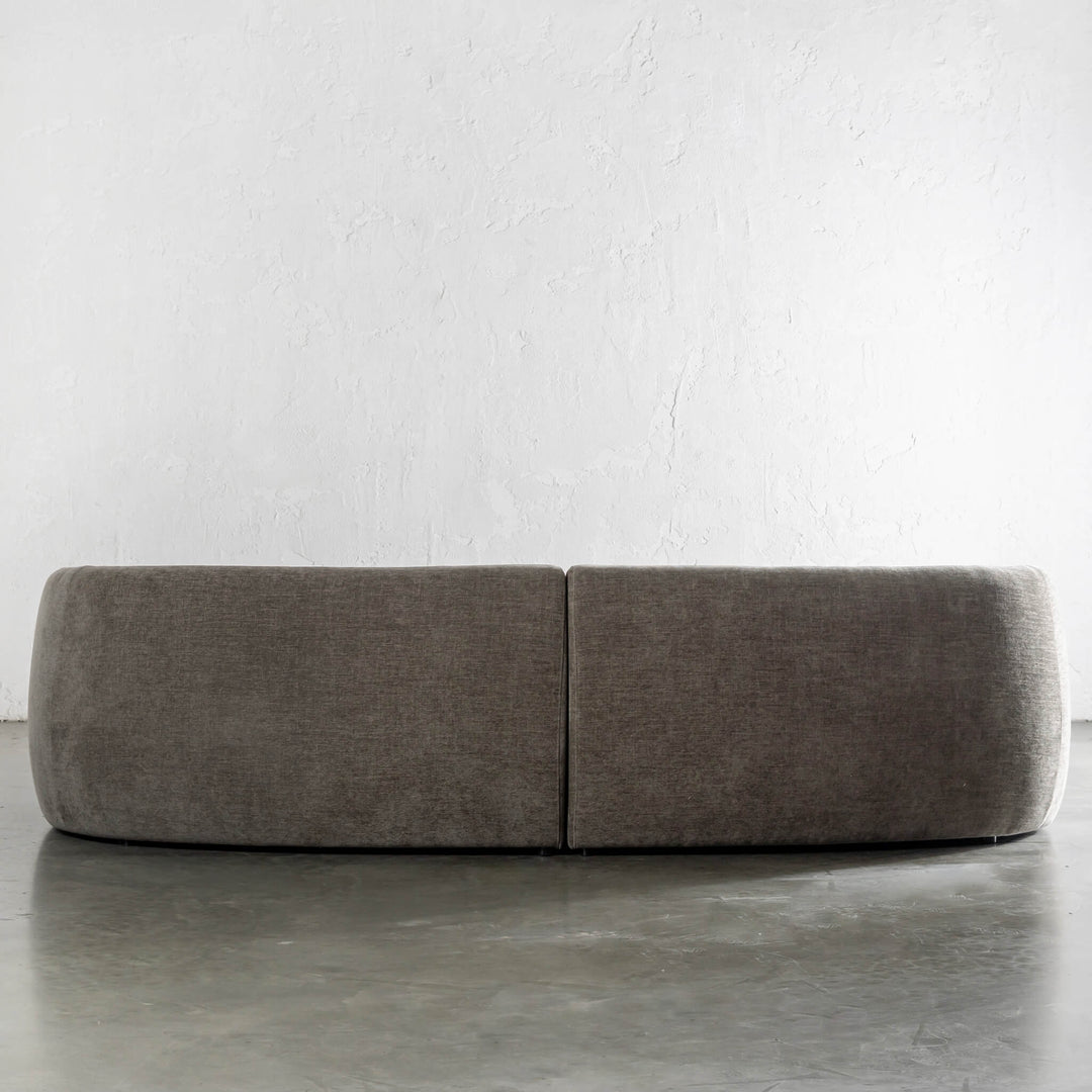 PURBECK CURVED SOFA   |  BRINDLE SHADOW