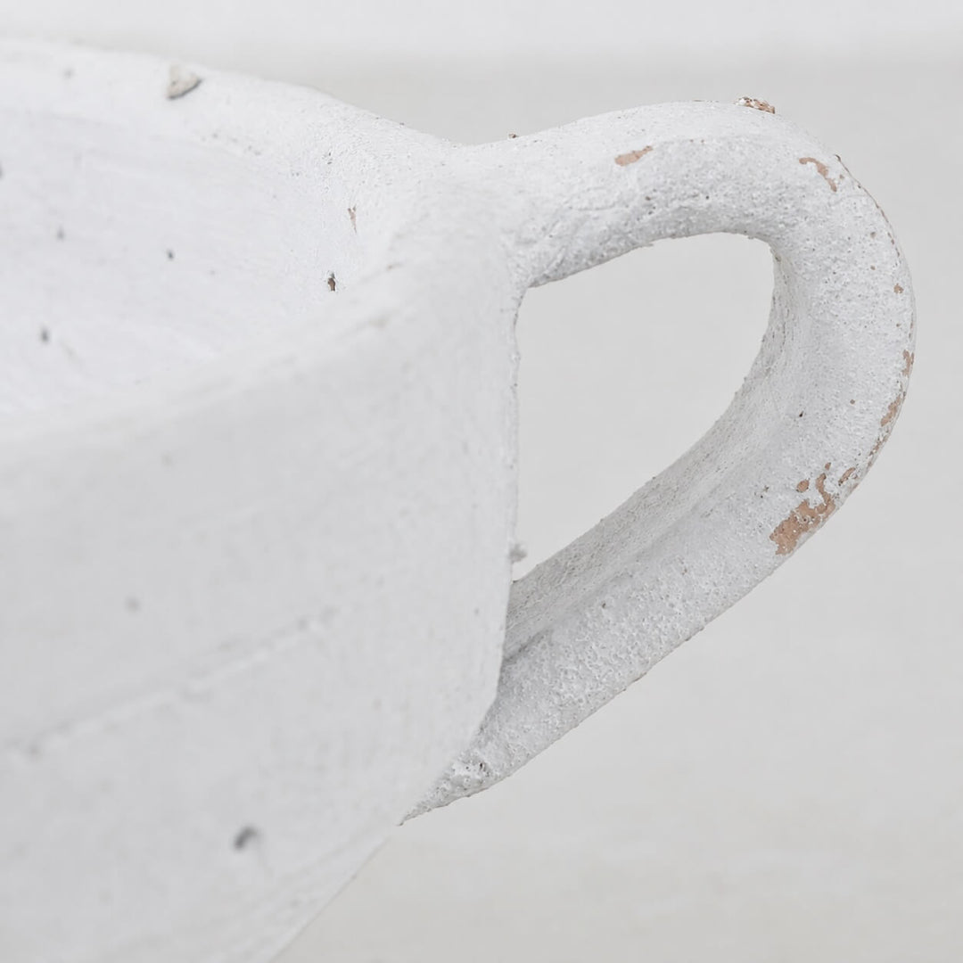 PAGLIONE BOWL  |  38CM  |  WHITE TERRRACOTTA