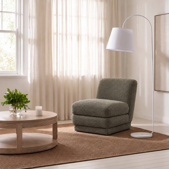 PALMERA ARMCHAIR  |  MANGROVE LEAF BOUCLE