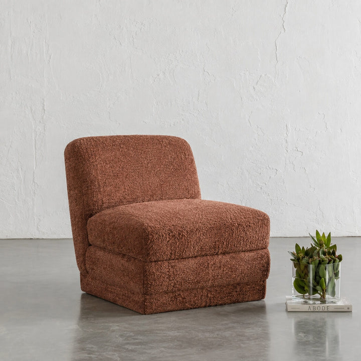 PALMERA ARMCHAIR  |  CARMEN RUST BOUCLE