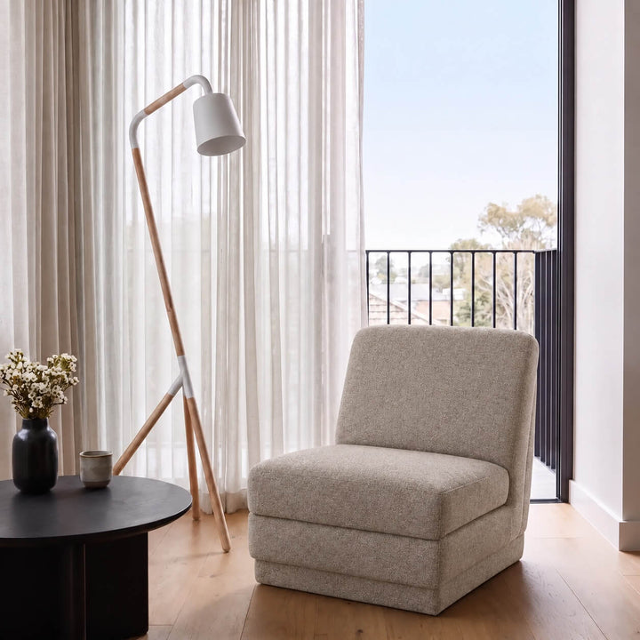 Palmera Armchair  |  SAHARA DUNE BOUCLE