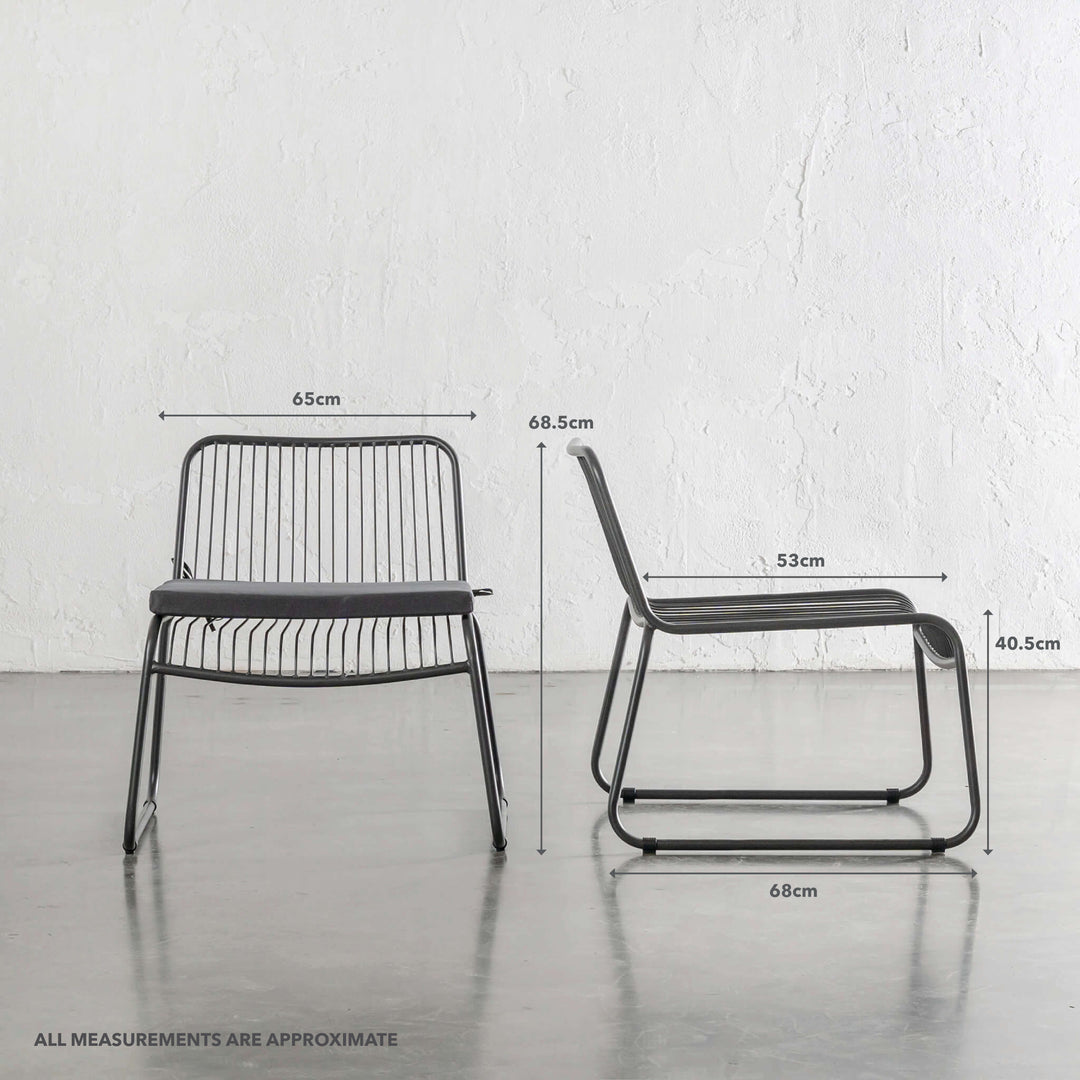PALOMA JEDEAUX 4 PIECE LOUNGE BUNDLE | MEASUREMENTS IN BLACK