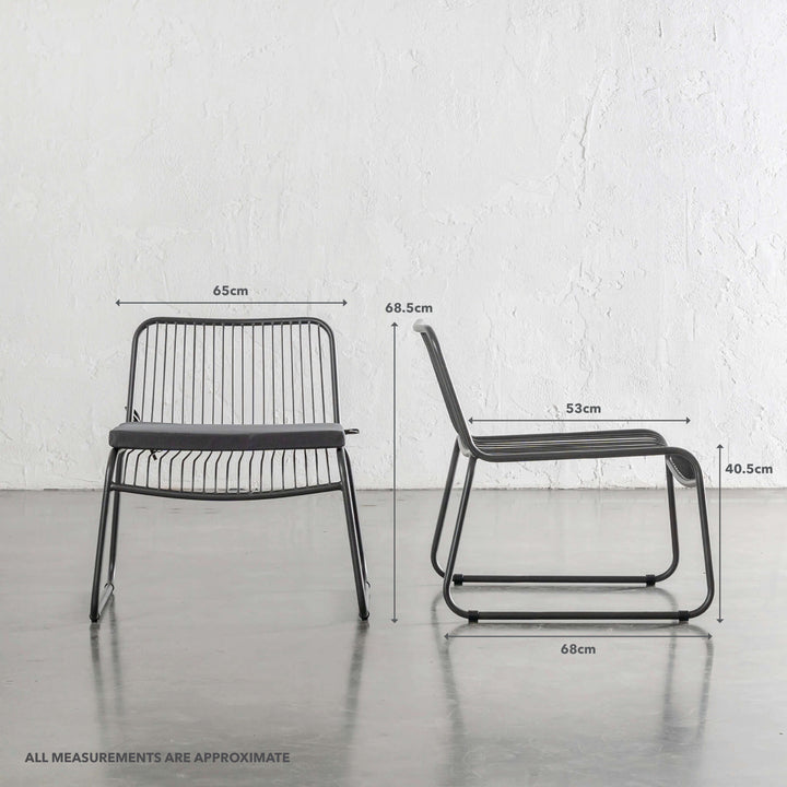 PALOMA JEDEAUX 4 PIECE LOUNGE BUNDLE | MEASUREMENTS IN BLACK