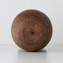 PAUME RATTAN FOOD COVER  |  ANTIQUE BROWN