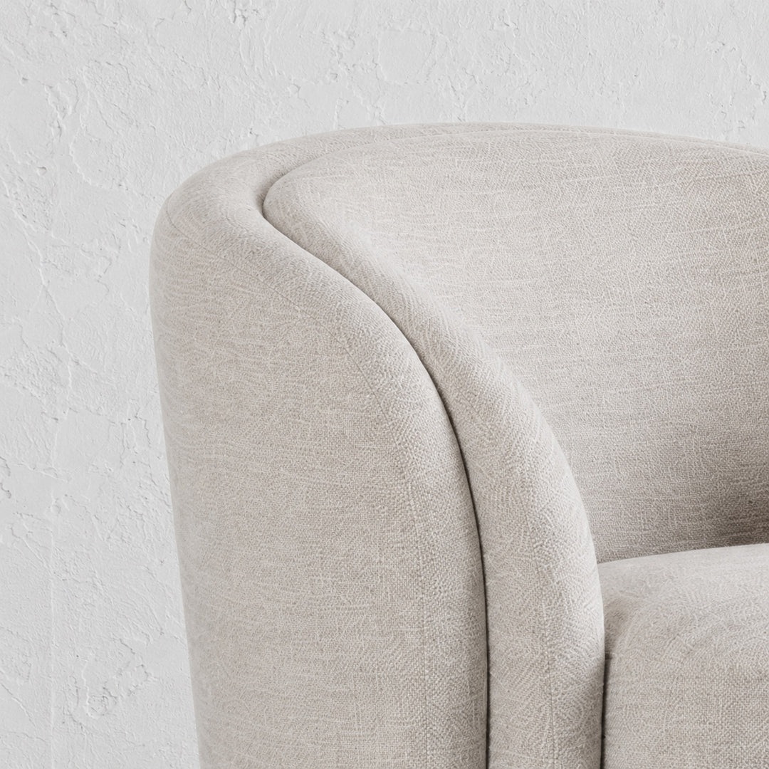 35% Final Sale  |  Petrone Chair  |  Oaten Haze Linen