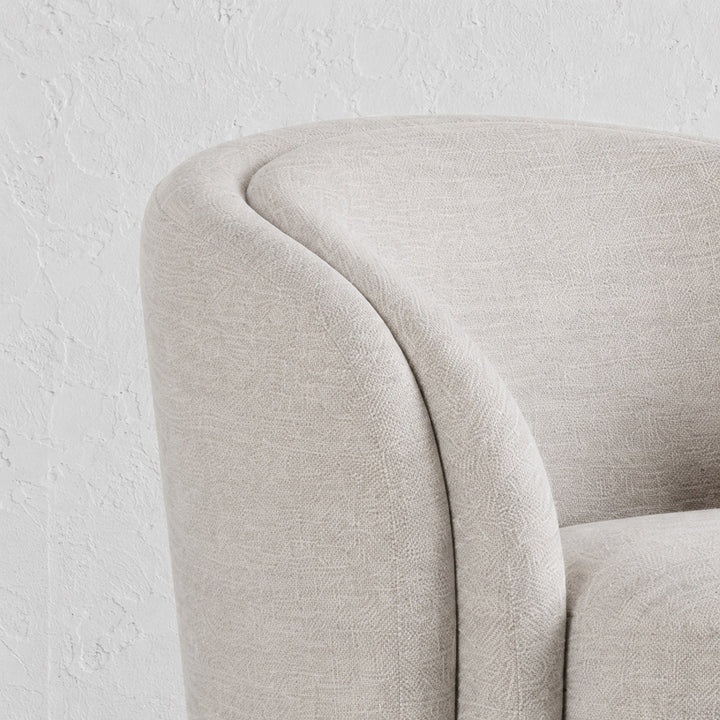 35% Final Sale  |  Petrone Chair  |  Oaten Haze Linen