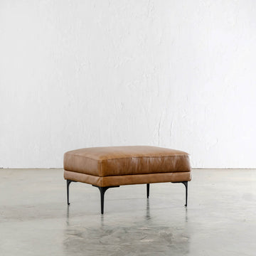 PILOTI OTTOMAN  |  DAKOTA SADDLE TAN