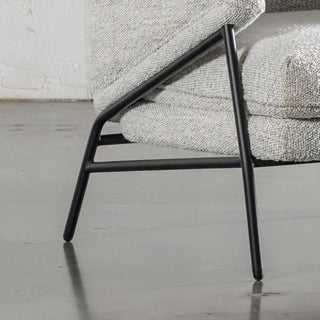 PILOTI ESSEN ARMCHAIR  |  ASHEN MIST BOUCLE_CLOSE_UP
